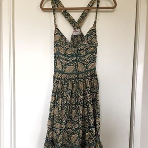 Free People Floral Midi Dress